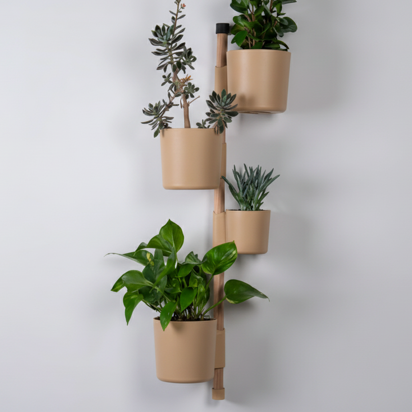 Lotus Saksı (1 adet 10 cm ve 3 adet 15 cm saksı içerir.)