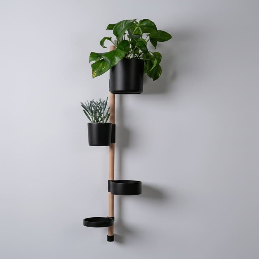 mono Kutuları (1 adet 15 cm ve 1 adet 10 cm saksı ile 2 adet saklama ünitesi içerir.)