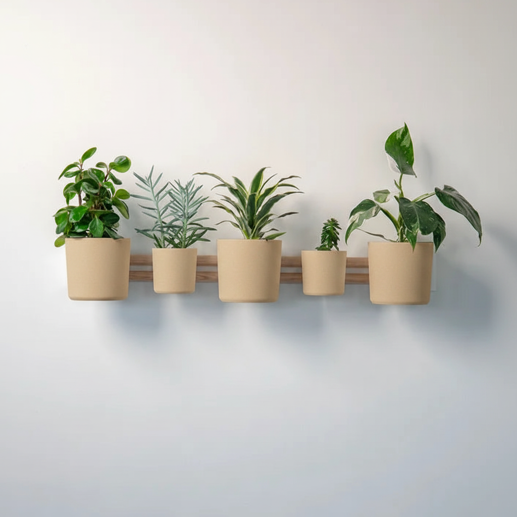 Horizontales Wandpflanzgefäß-Modul