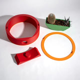 Runder Wandtopf
